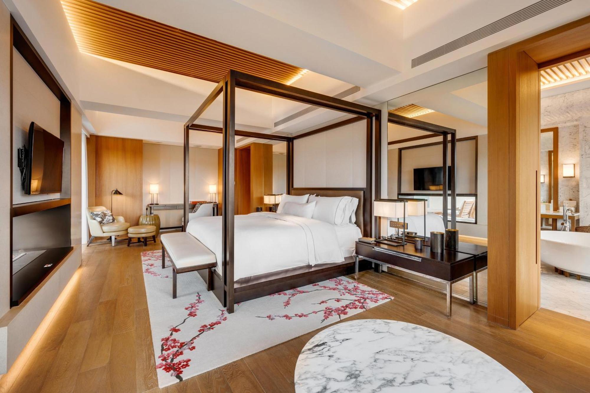 The Westin Tashee Resort, Taoyuan Dazi Exterior foto A bedroom at The Hari