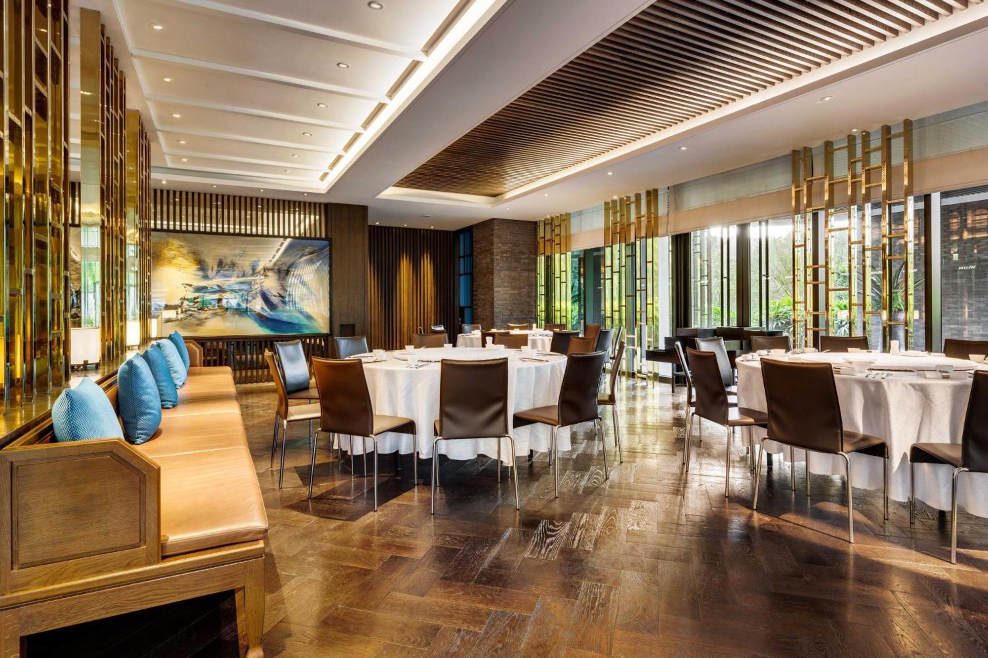 The Westin Tashee Resort, Taoyuan Dazi Exterior foto The interior of the restaurant
