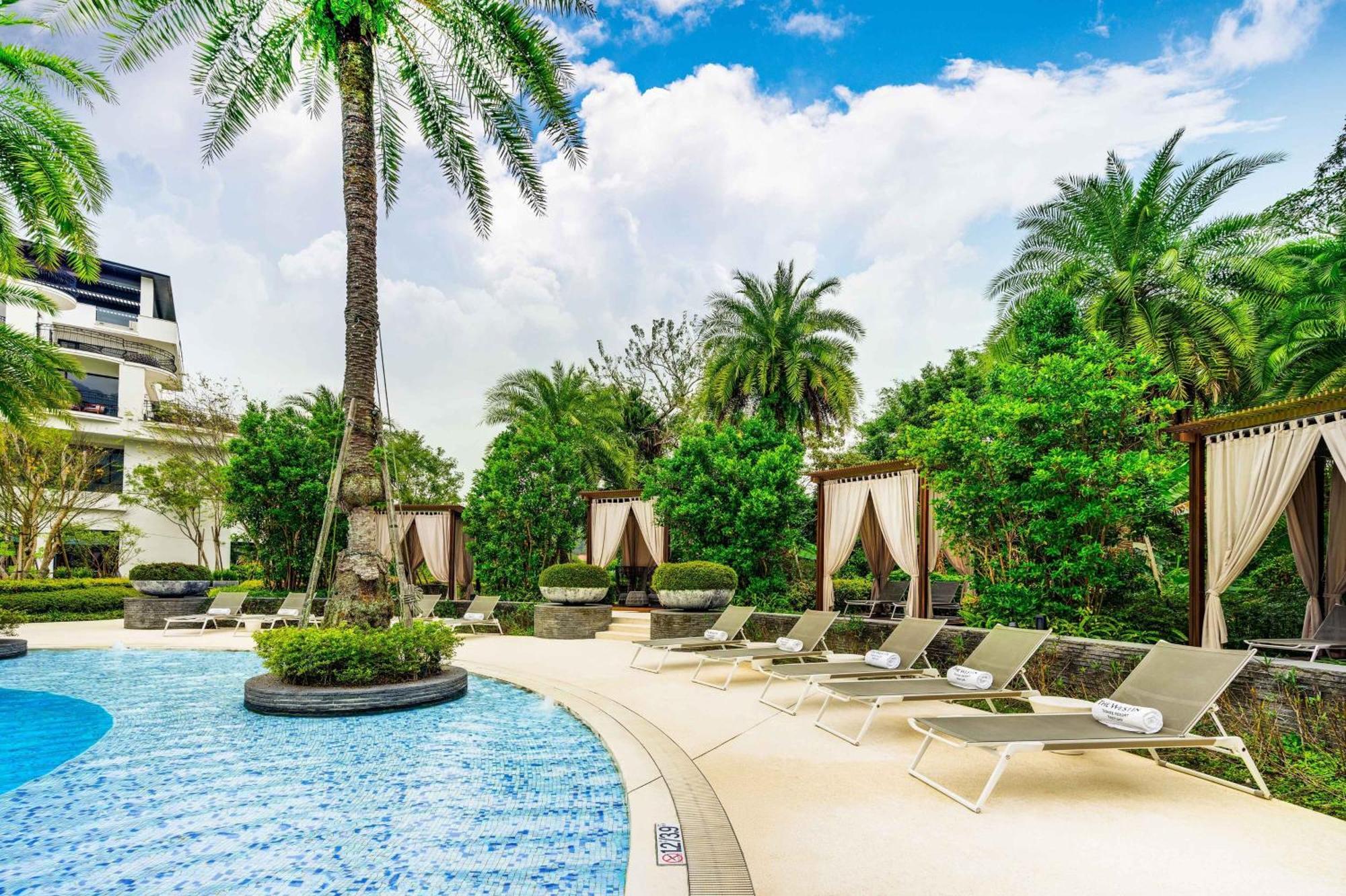 The Westin Tashee Resort, Taoyuan Dazi Exterior foto The pool at the Westin