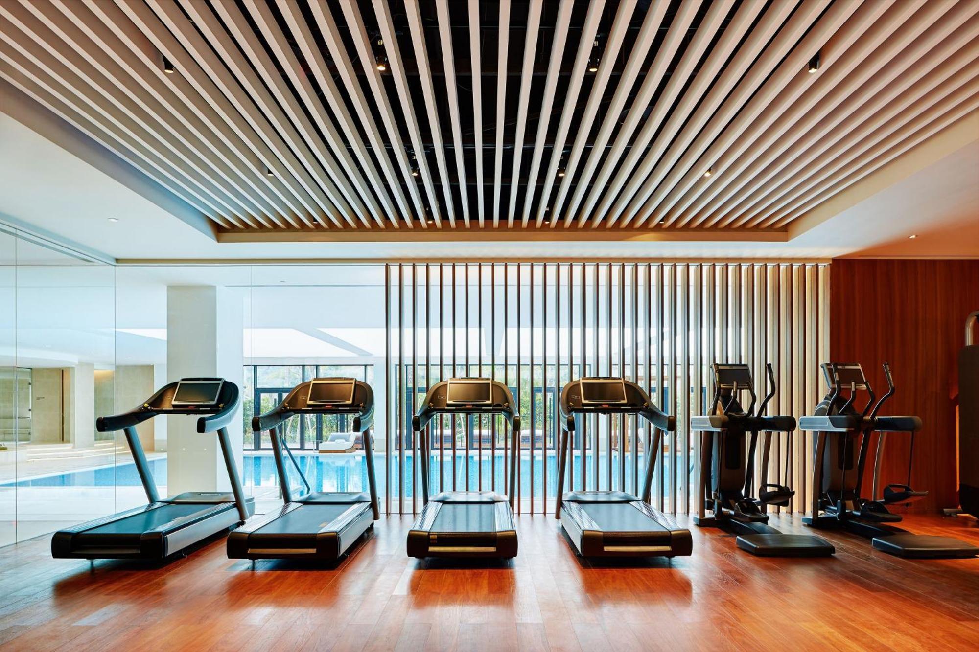 The Westin Tashee Resort, Taoyuan Dazi Exterior foto The gym at the hotel